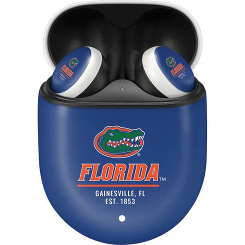 University of Florida Gainesville Est 1853 Blue Google Pixel Buds Skin
